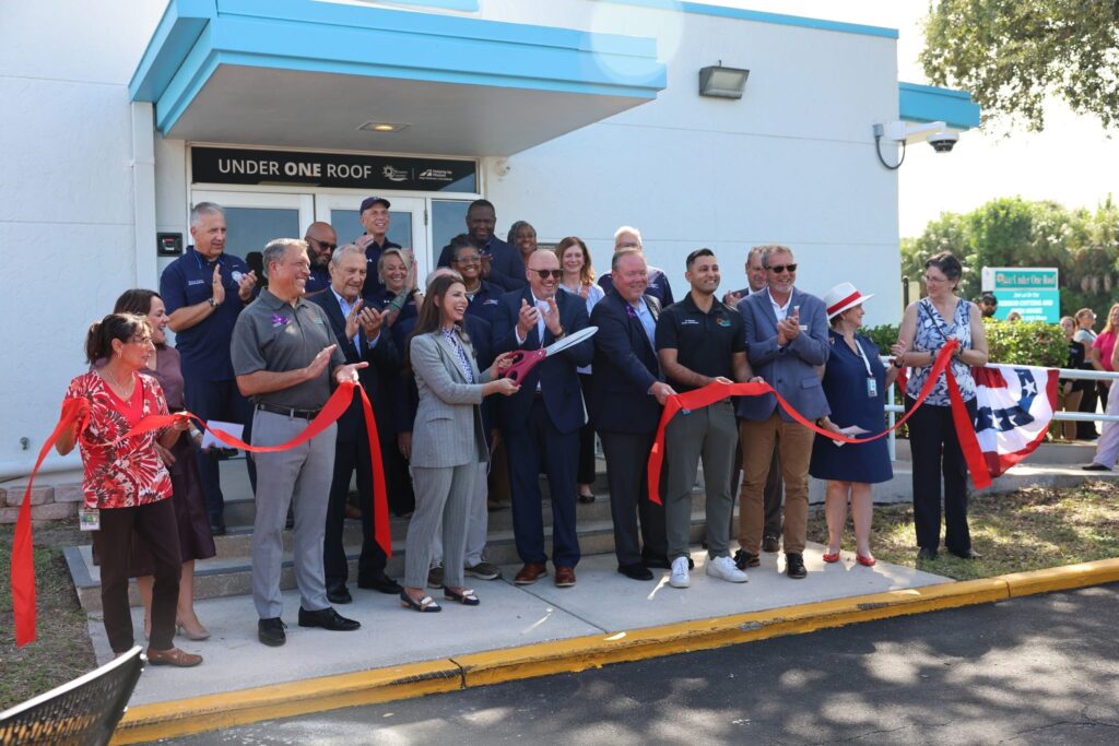 Under One Roof Ribbion Cutting